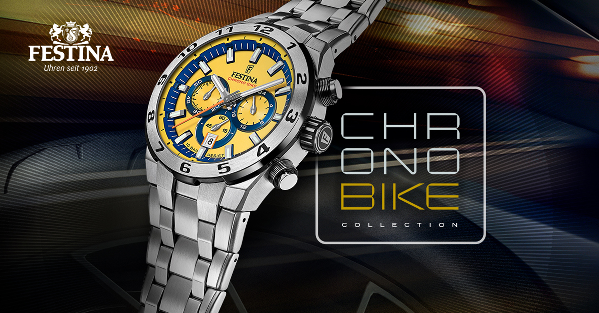 Festina Chrono Bike Kollektion Chronograph FB Blickpunkt•Juwelier