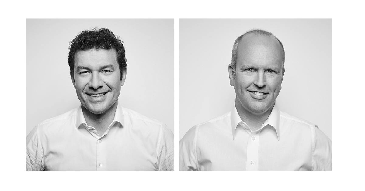 Die beiden Geschäftsführer von Chrono24: Tim Stracke (li.) und Holger Felgner.