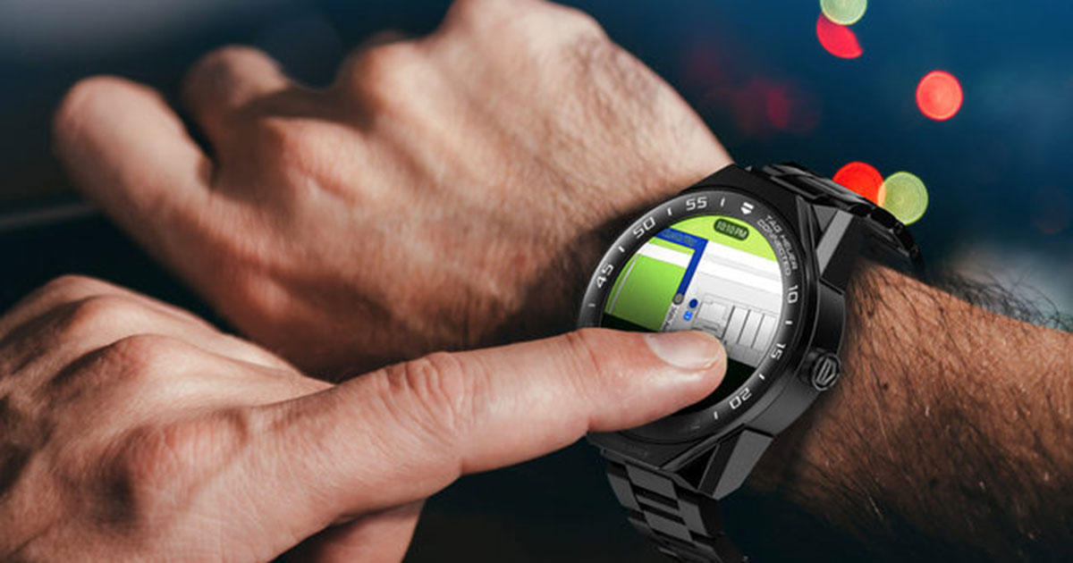Zusammen Intel und Google entwickelte TAG Heuer die neue Smartwatch.