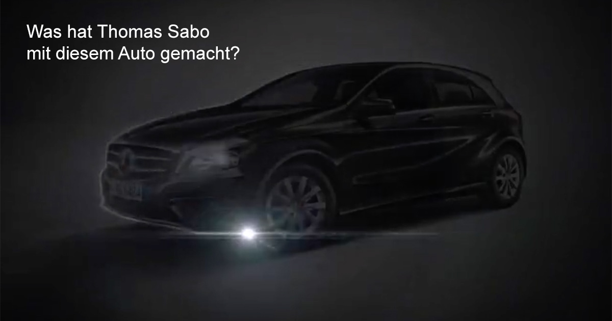 Thomas Sabo und Mercedes Benz machen gemeinsame Sache.