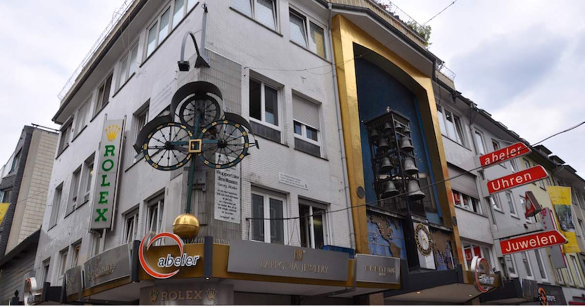 Juwelier Abeler prägte mit dem Glockenspiel das Stadtbild von Wuppertal.