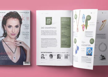 In der aktuellen Ausgabe des „Schmuck Magazin“ finden Sie alle Gewinner des Schmuck Awards 2017 – mit Jurybegründung.
