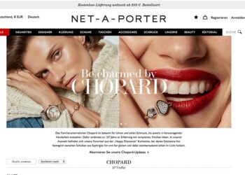 Produkte von Chopard gibt es jetzt auch online bei Net-A-Porter.