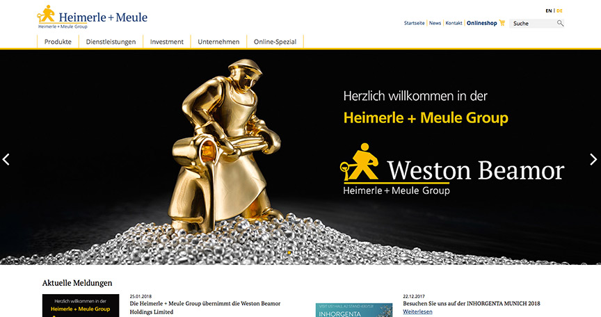 Heimerle + Meule hat eingekauft und sich die aus drei Firmen bestehende Weston Beamor Holding aus Birmingham gesichert.
