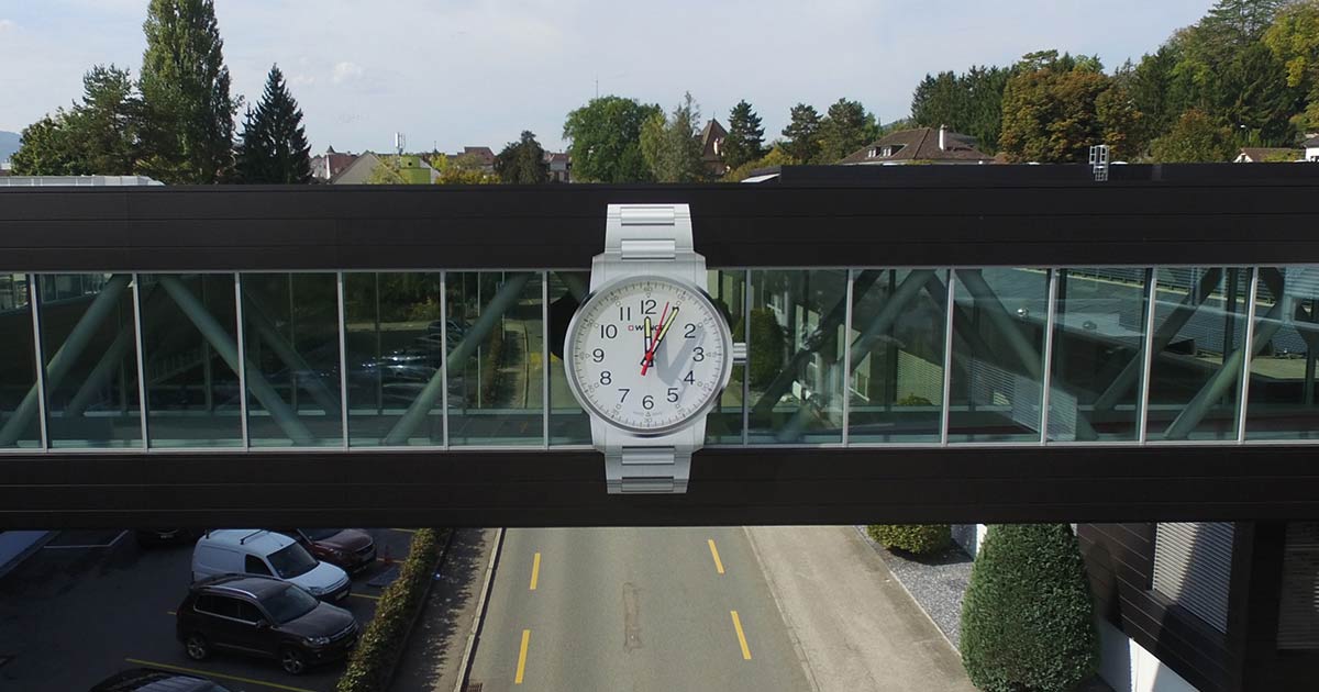 Mit einer klaren Positionierung präsentiert sich Wenger. Alle Uhren sind „Swiss Made“ und kosten zwischen 99 und 350 Euro.