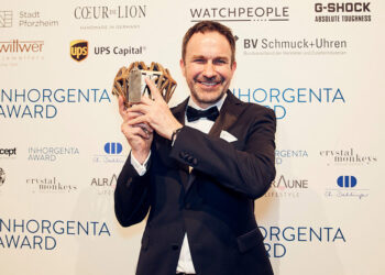 Jörg Gellner, Gewinner der Kategorie "Fashion Jewelry"