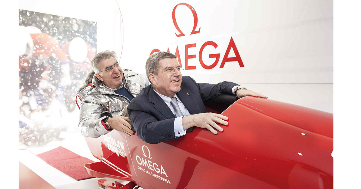 Mit der Eröffnung der Olympischen Winterspiele ist Omega als offizieller Zeitnehmer wieder weltweit präsent.