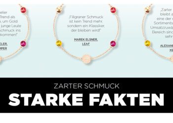 Filigran ist und bleibt der wichtigste Schmucktrend 2018. „Blickpunkt Juwelier“ hat sich im Markt umgehört.