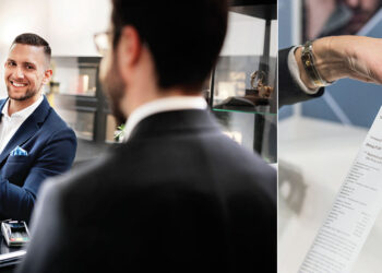 Sobald er sich bei ratenkauf by easy Credit registriert hat und das erforderliche Kartenterminal hat, kann die Abwicklung im Geschäft entweder an einem Tablet oder direkt am Smartphone des Kunden abgewickelt werden.