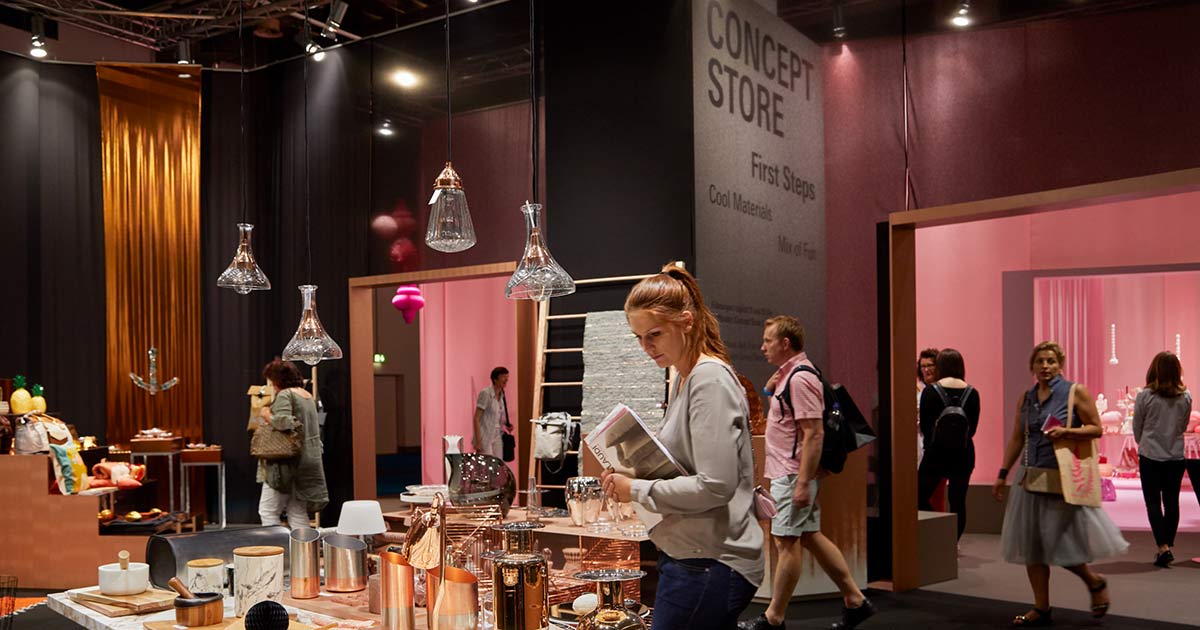 Was Sie schon immer über Concept Stores wissen wollten, erfahren sie im Areal „Concept Store Inspirations“. © Messe Fankfurt Exhibition GmbH | Jean-Luc Valentin.
