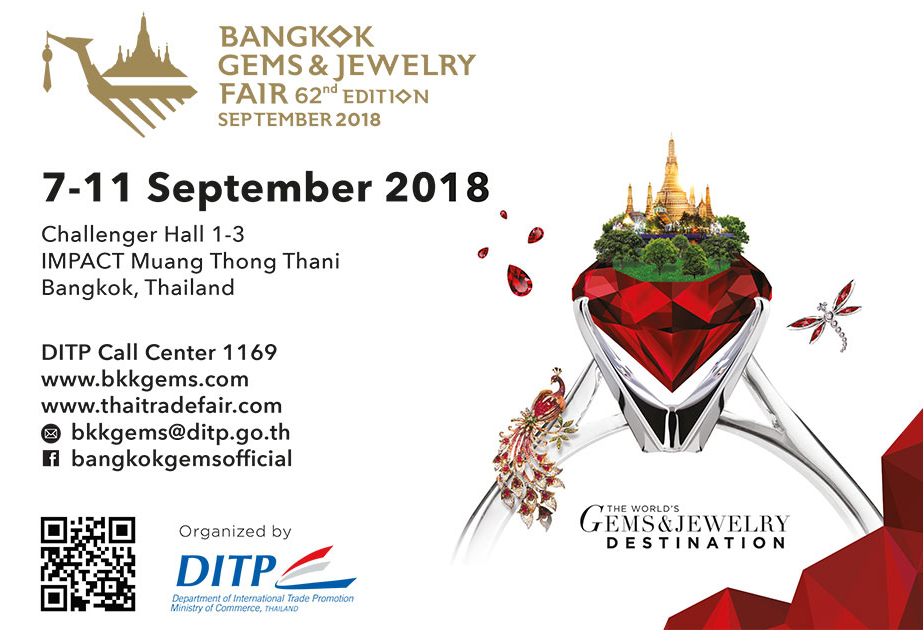 Bangkok Gems & Jewelry Fair Blickpunkt•Juwelier