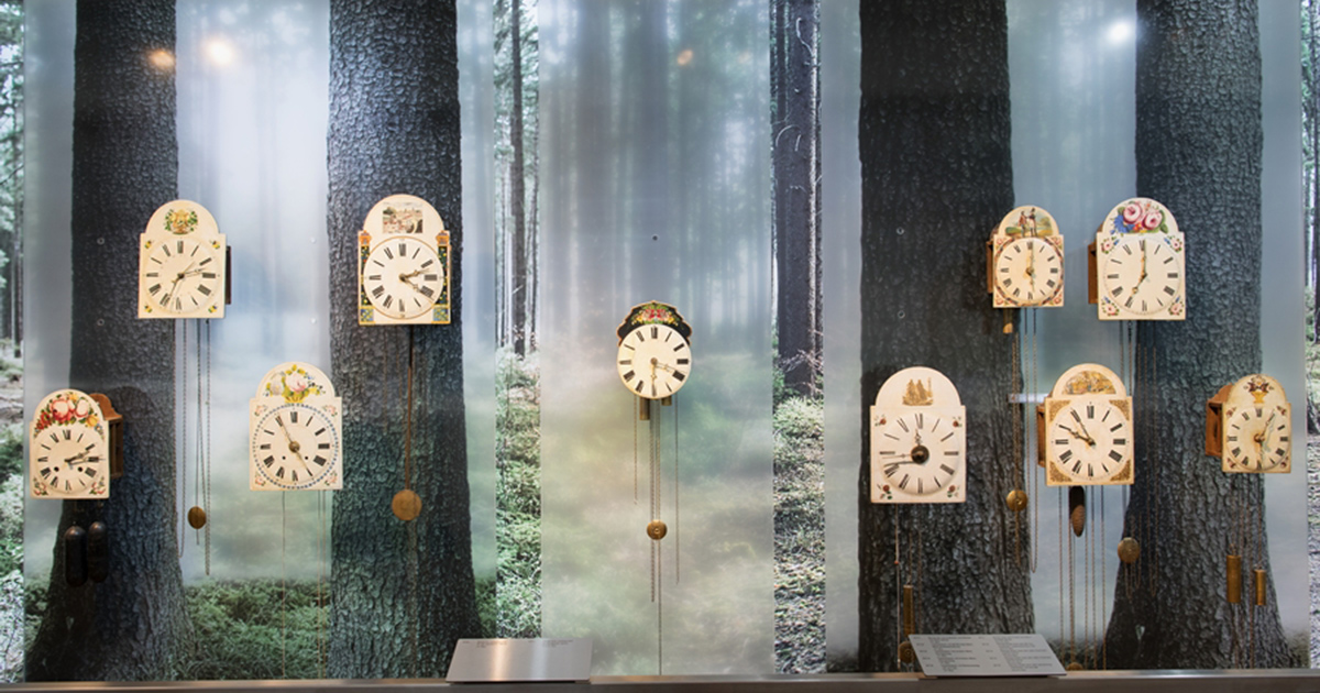 Das Museum zeigt historische Schwarzwalduhren aus der Zeit Mitte des 18. Jahrhunderts bis zum Beginn des 20. Jahrhunderts.