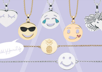 Emoji-Schmuck von Nana Kay macht Spaß und sorgt für frische Impulse.