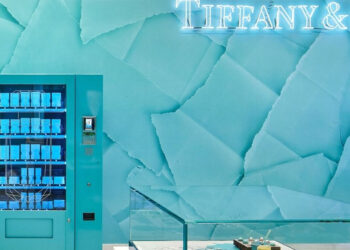 Parfümflakons von Tiffany & Co. gibt´s jetzt aus dem Automaten.