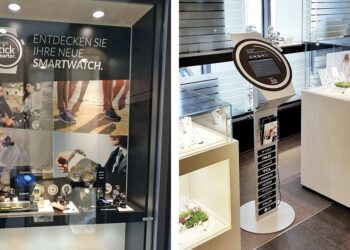 Juwelier Wichelhaus tut etwas für seinen Smartwatch-Umsatz. Gemeinsam mit Komsa.