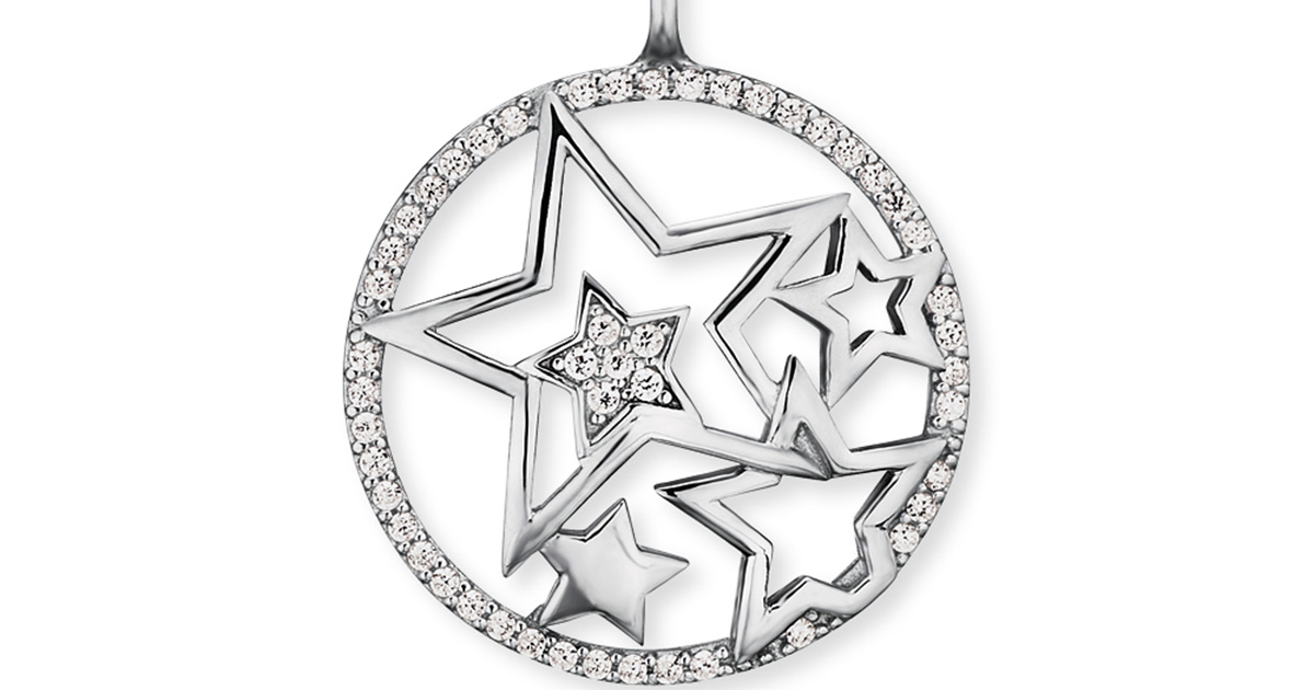 Für alle, die nach den Sternen greifen wollen: die bezaubernden Sternhalsketten in Silber oder Tricolor.