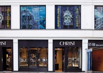 Erst im März 2016 eröffnet CHRIST einen 145 Quadratmeter großen Store auf der Mariahilferstraße in Wien. Foto: Christ