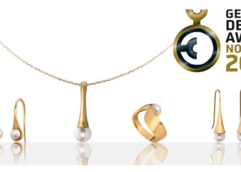 Feminine Süßwasserperlen treffen bei der für den German Design Award 2019 nominierten Ocean Collection von M&M Germany auf geradliniges, schlichtes Edelstahl-Design.