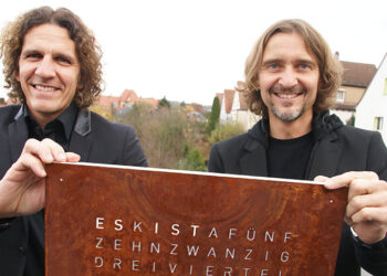 Die Macher von Qloktwo, Marco Biegert (l.) und Andreas Funk, treten kürzer. Jens Adamik übernimmt das Tagesgeschäft.
