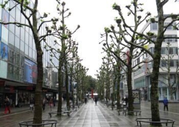 Einst Top Einkaufsmeile: Die Stuttgarter Königstraße.