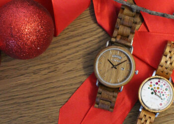 Laimer Holzuhren – auch zu Weihnachten natürlich ein Hit.