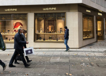 In den neuen Räumlichkeiten von Wempe Stuttgart war zuvor Escada vertreten.