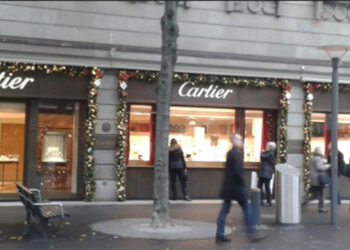 Die Cartier-Boutique in der Züricher Bahnhofstraße.