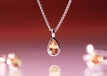 Fritsch Sterling setzt im Frühjahr/Sommer 2019 auf Topase in Pfirsich-farben.