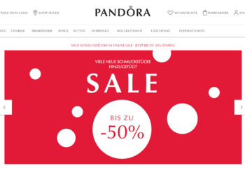 Enttäuschende Quartalszahlen beim dänischen Schmuckunternehmen Pandora.