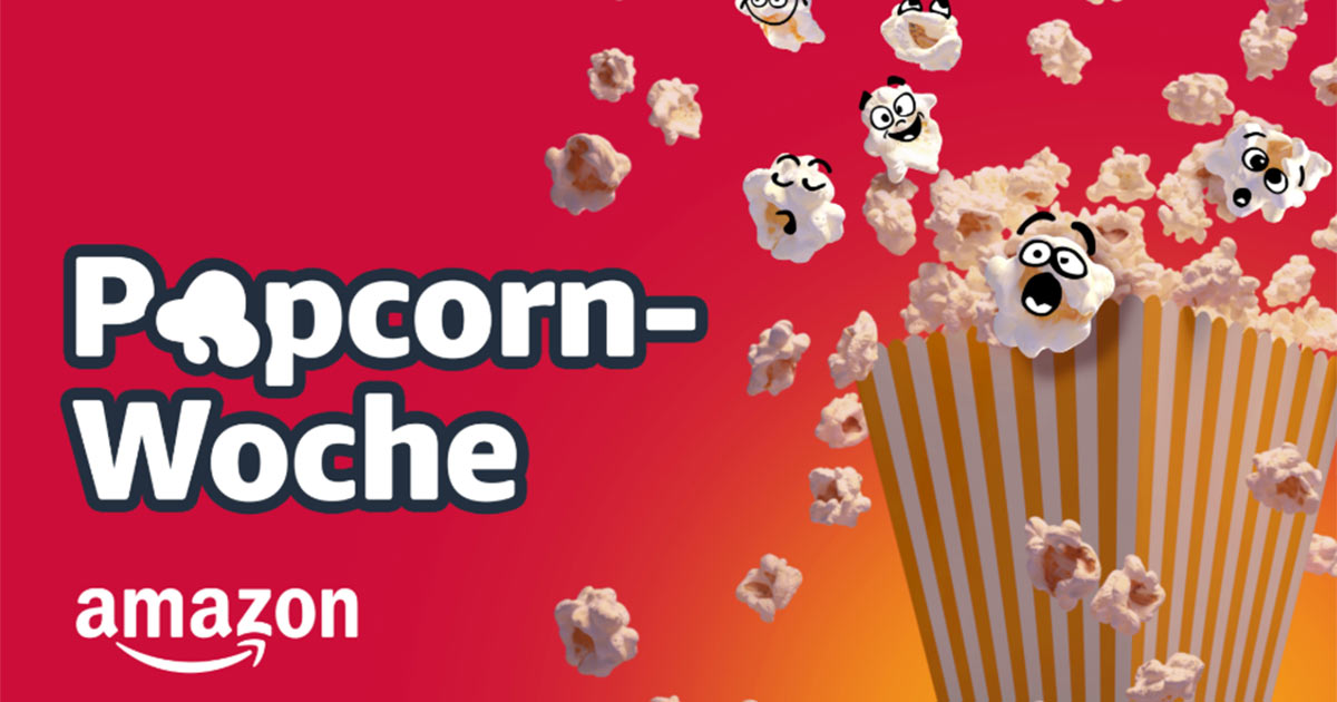 Vom 1. März bis zum 10. März veranstaltet Amazon seine erste Popcorn-Woche