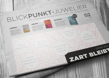 Neue Ausgabe von Blickpunkt Juwelier mit einer Inhorgenta-Beilage