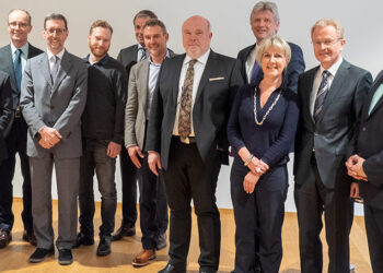 Der neue Vorstand des Bundesverbands Schmuck und Uhren.