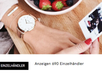 Cluse verschickt derzeit neue selektive Vertriebsverträge an seine Händler. Screenshot: www.cluse.com