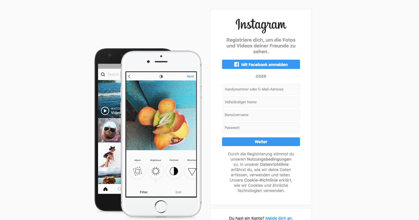 Instagram-User können direkt in der App einkaufen.