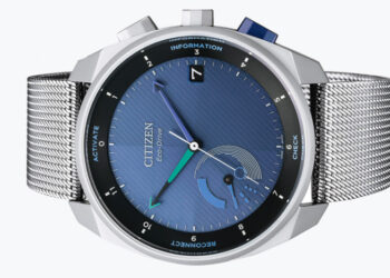 Smart, aber ohne Kabel: Die neue Hybridwatch von Citizen läuft sogar sieben Monate im Dunkeln.