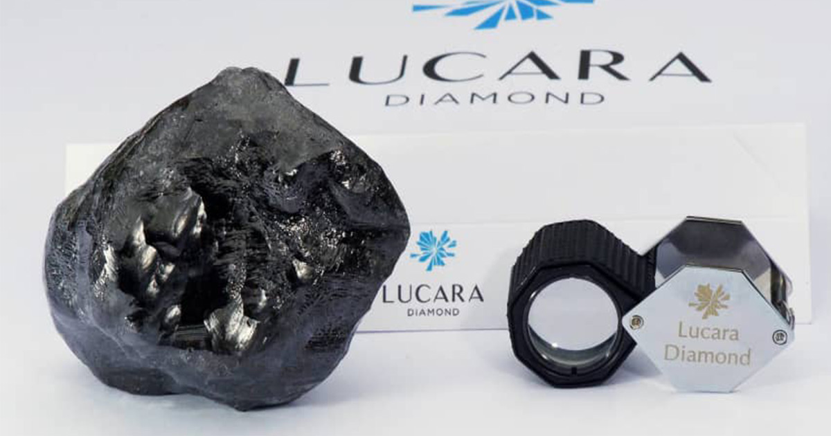 Die neue Nummer 2: Dank Röntgentechnologie wurde nun der zweitgrößte jemals gefundene Rohdiamant in Botswana entdeckt.