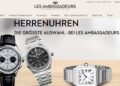 Der erste: Les Ambassadeurs hat eine Kooperation mit der Gebrauchtuhren-Plattform WatchBox bekannt gegeben.