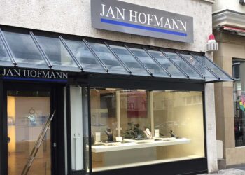 Das Geschäft von Jan Hofmann in der Calwer Straße in Stuttgart.