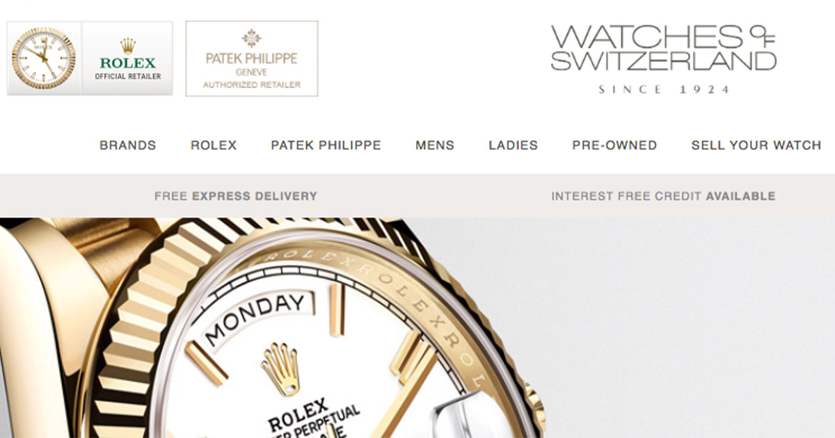 Börsengang und 30% mehr Umsatz: Watches of Switzerland plant eine große Zukunft.