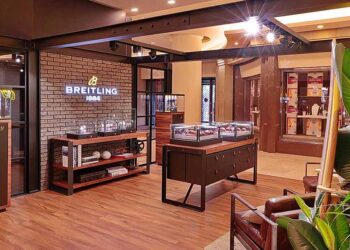 Nur für kurze Zeit: Breitlings neues Ladenbaukonzept ist derzeit im KaDeWe zu sehen.