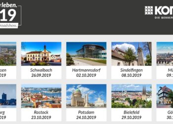 Die Roadshow-Termine der Komsa stehen fest.