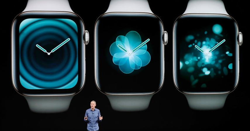 Apple-Manager Jeff Williams erläutert die Verkäufe der Apple Watch.