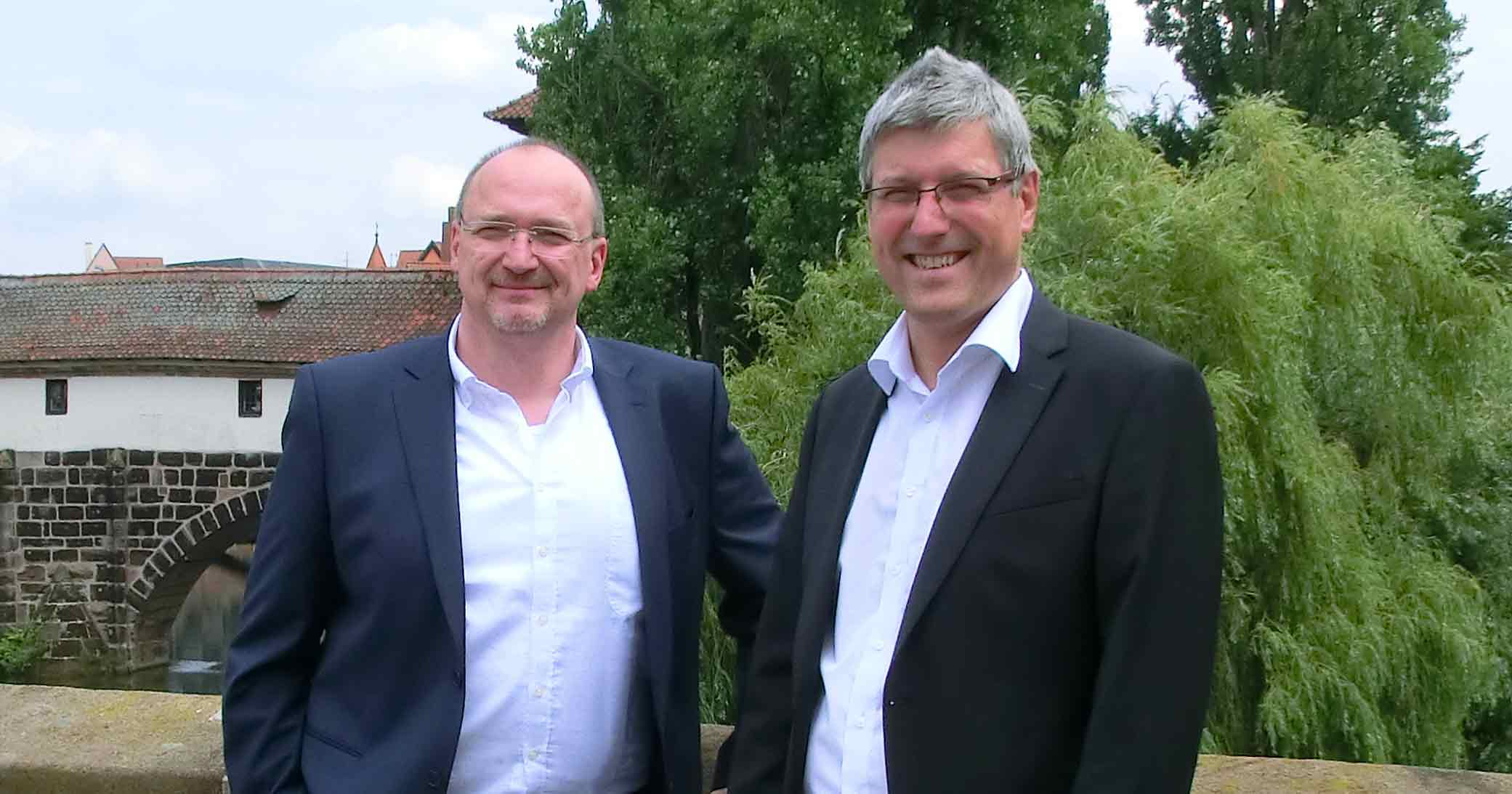 Robert Strobl (li.) und Armin Hillebrand.