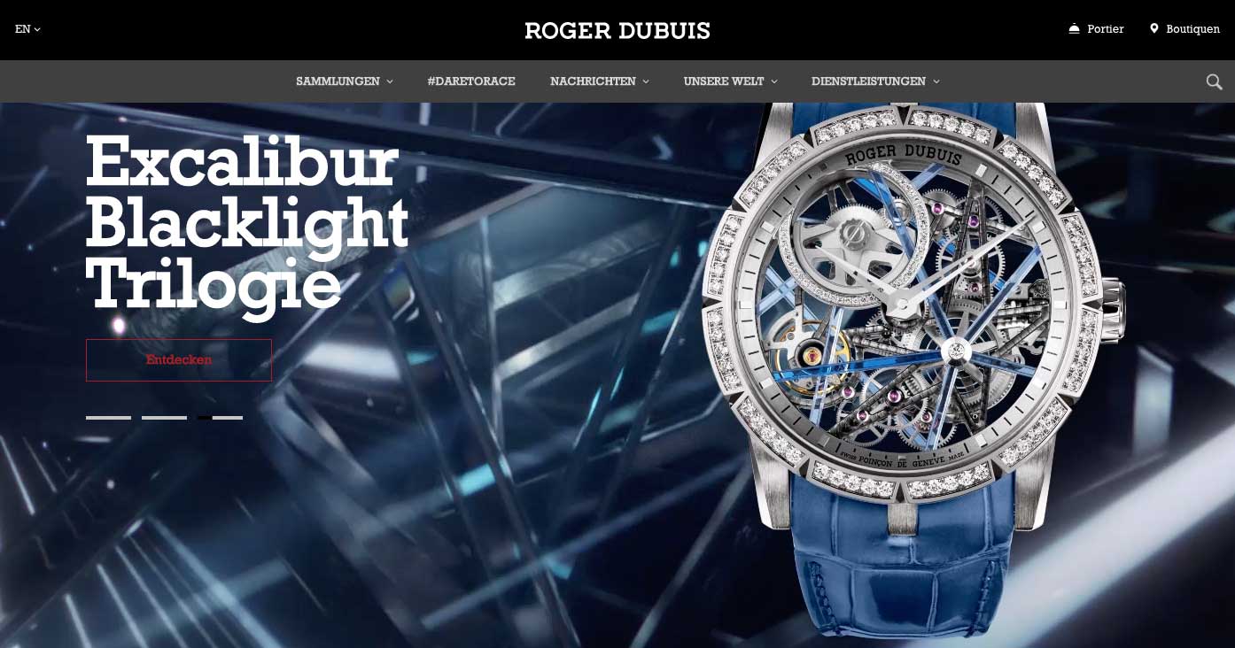 Neueröffnung in London: Die Schweizer Uhrenmanufaktur Roger Dubuis.
