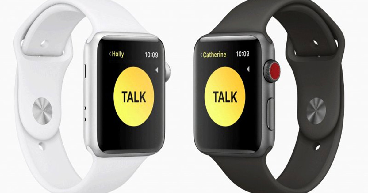Funkstille: Die Walkie-Talkie-App der Applewatch wurde wegen Abhörgefahr deaktiviert.