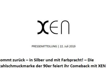 Die Marke XEN kehrt in Silber zurück.