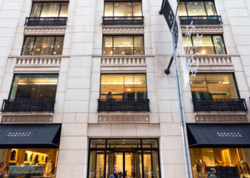 Der Luxustempel Barneys in New York ist insolvent.