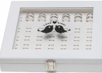 Wertig: Die Ringbox der Marke "Love Birds".