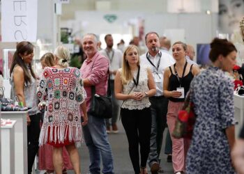 Entspannte Stimmung auf der Inova Collection 2019.