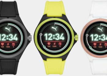 Die Puma Swmartwatch gibt es in drei modischen Farben.